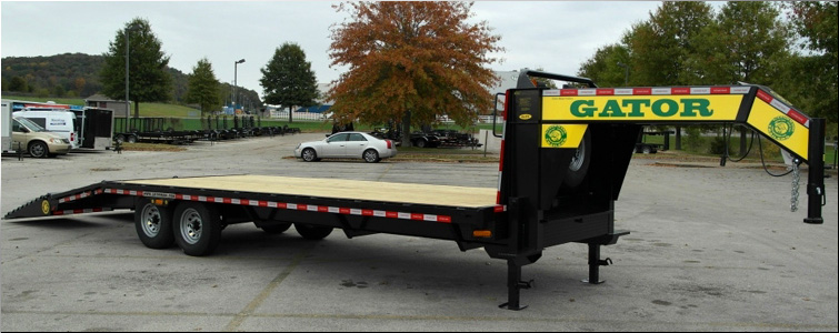 Gooseneck flat bed trailer for sale14k  Putnam County, Ohio